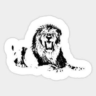 Lion Sticker